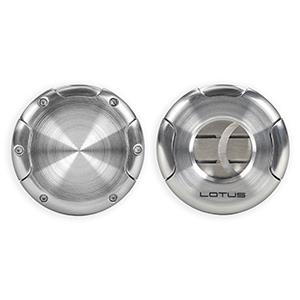 Lotus Meteor Cigar Cutter - Chrome Satin