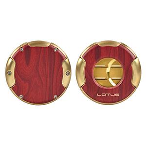 Lotus Meteor Cigar Cutter - Woodgrain