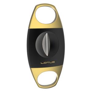 Lotus Serrated V-Cutter – Anodized Black & Gold